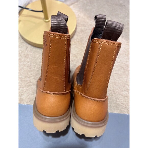 ecco womens Staker W Boots color COGNAC NIB EU39 us8-8.5 - Picture 2 of 7